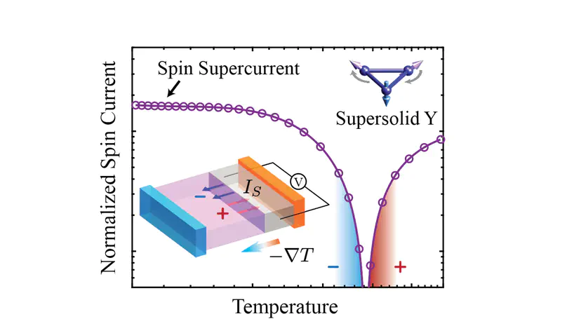 Spin Seebeck Effect of Triangular Lattice Spin Supersolid