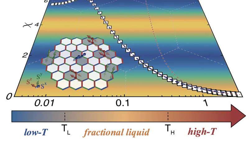 Universal thermodynamics in the Kitaev fractional liquid